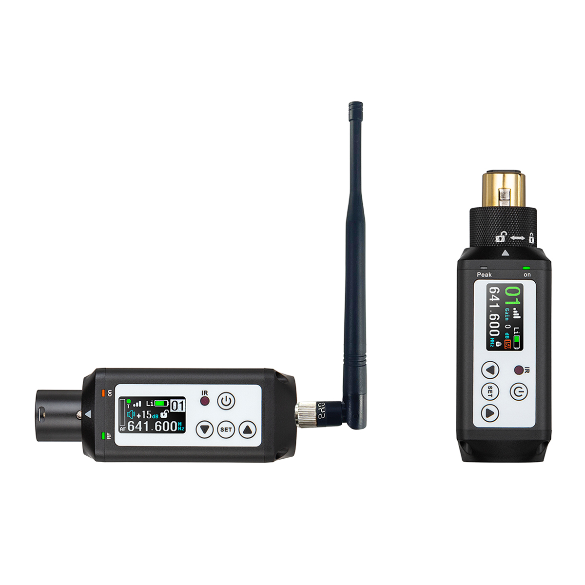 RT-1 Plug-On XLR Wireless Audio Transmitter and Receiver