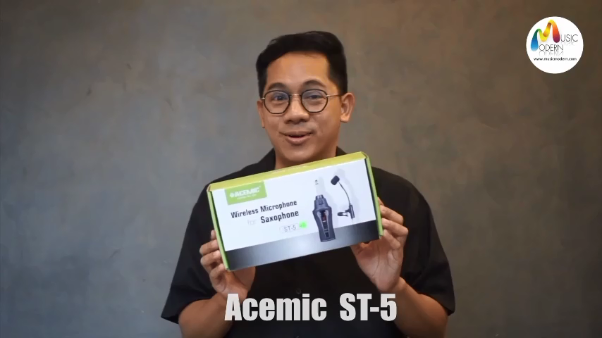 Q2/ST-5 Wireless Saxophone Microphone Dual Channel