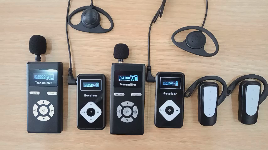 TG-208E 8PCS Wireless Tour Guide System