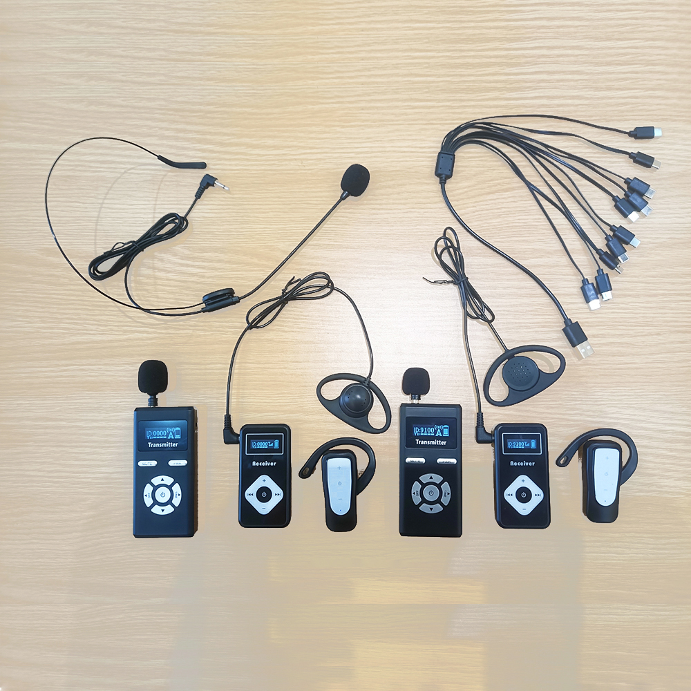 TG-264N 64PCS Wireless Tour Guide System