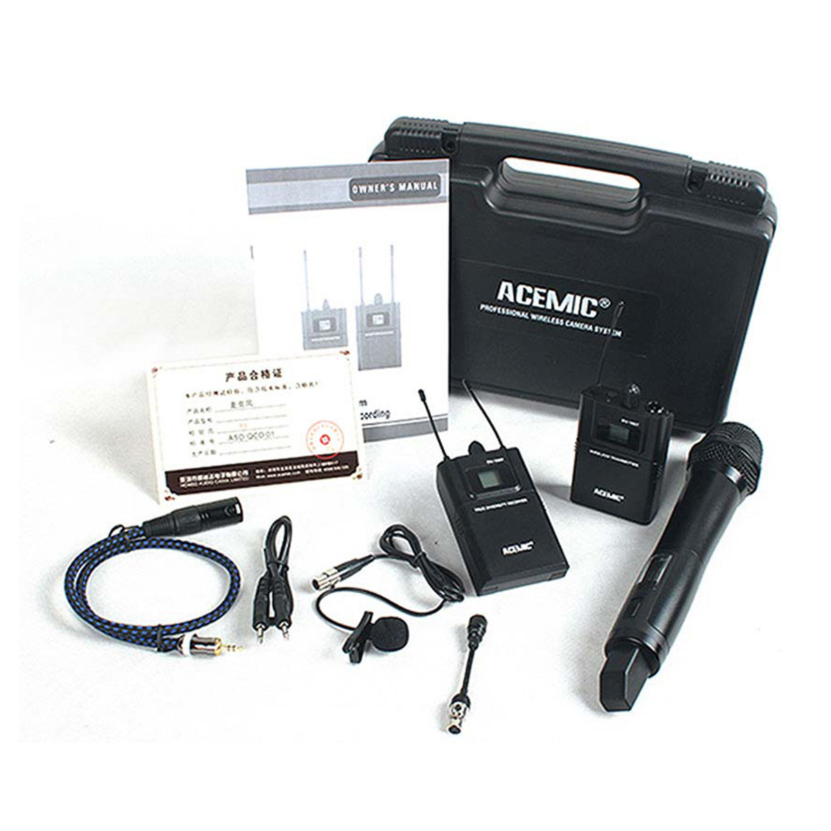 DV-100 Wireless Camera Microphone Antenna Diversity