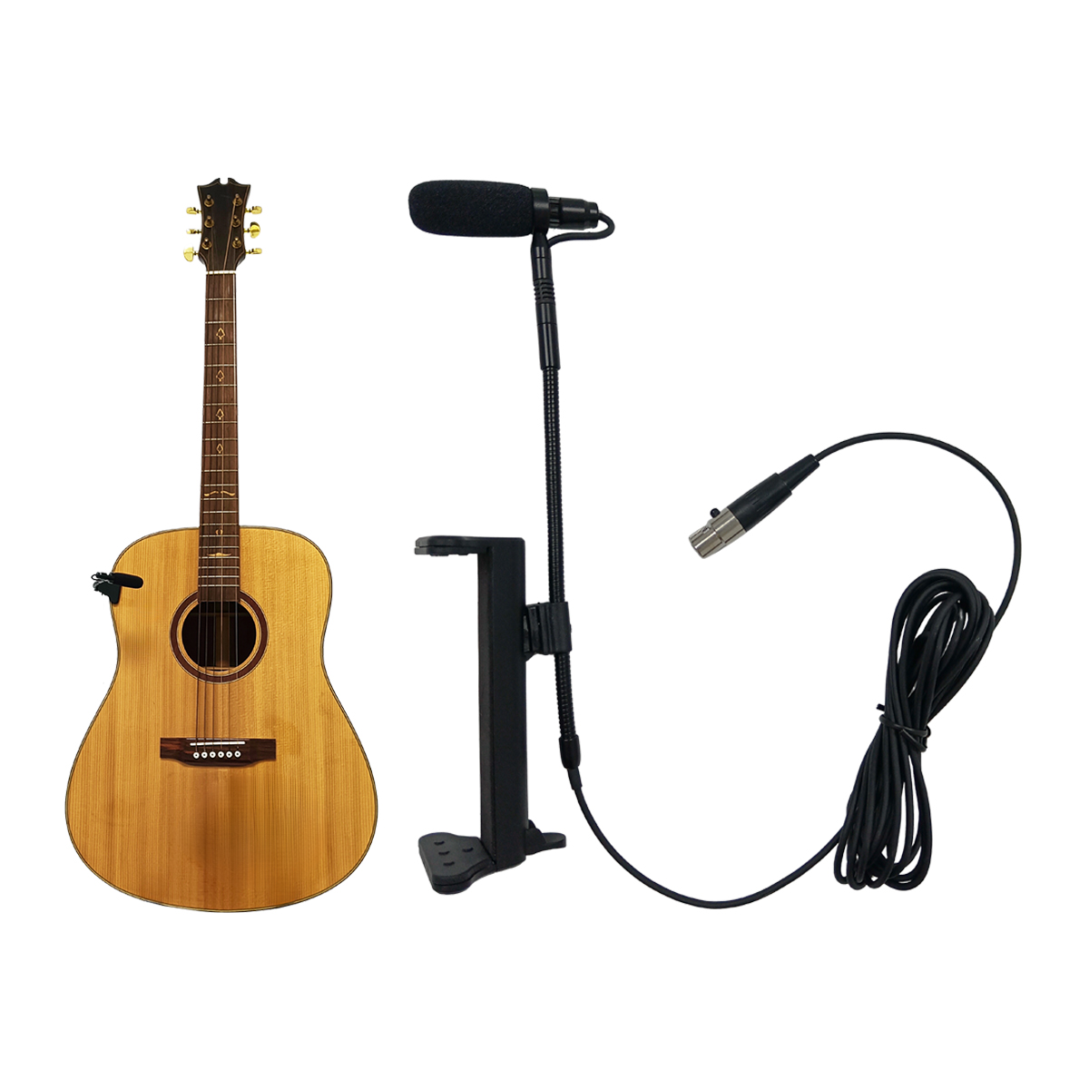 JT-10 Wired Acoustic Guitar Microphone