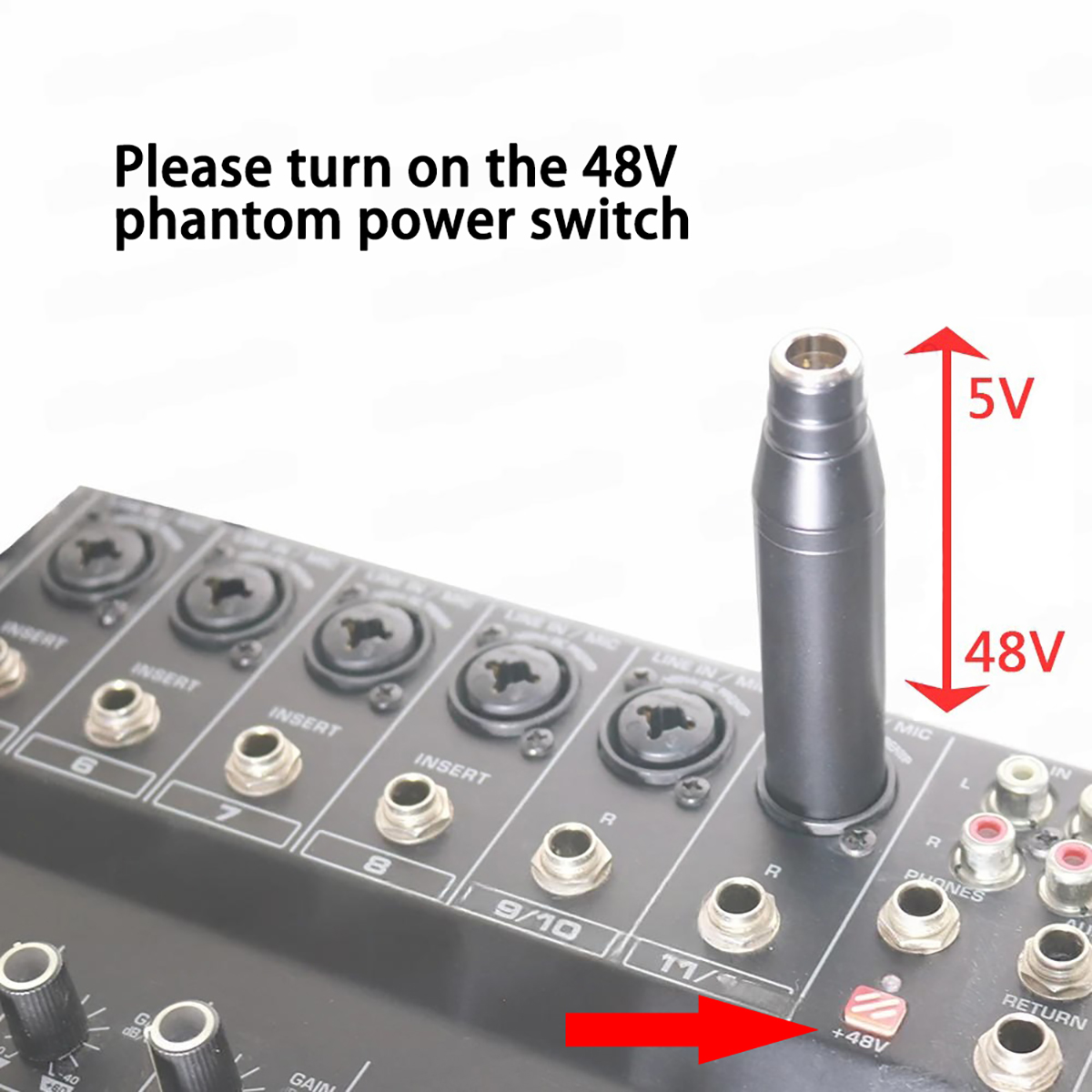CT-20 Wired Cello Microphone